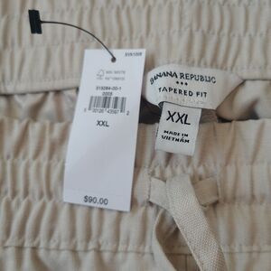 Banana Republic Beige Tapered Fit Women Pants XXL